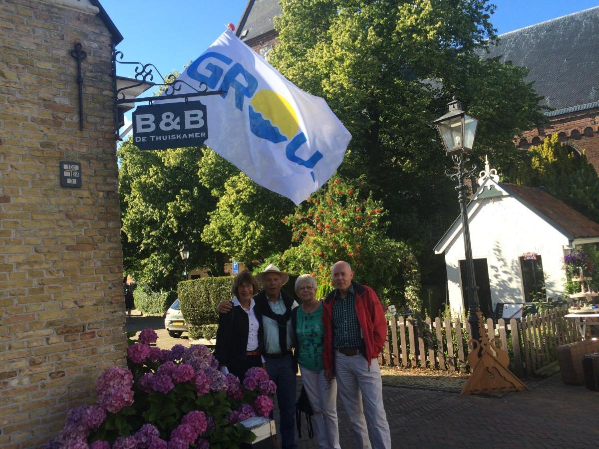 De Thuiskamer In Grou Als B&B Of Vakantiehuis Exteriör bild